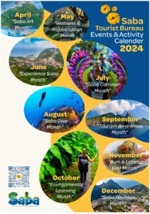 Flyer of Saba Island Events