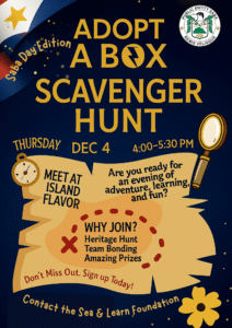 ADOPT A BOX SCAVENGER HUNT
